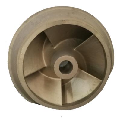 China Professional Manufacturing Gravity Casting Impeller Casting Bronze Copper Brass Part Industry OEM Customized for sale