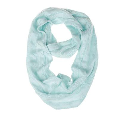 China Solid Color Cotton New Style Winter Long Scarf Handmade Knitted Acrylic Knitted Scarf for sale