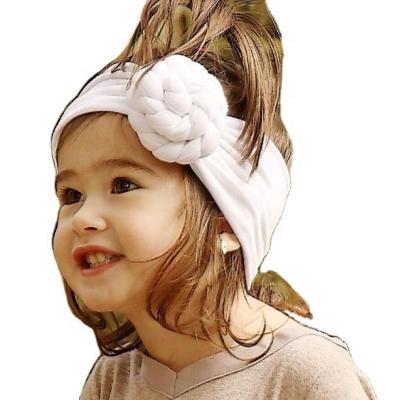 China Soft Wholesale Babies Headband Knot Baby Headband Top Headbands For Girls Kids for sale