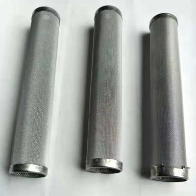 China Kinds Filtration Industry Factory Price Woven Wire Mesh Filter Tube 425 Micron Stainless Steel for sale