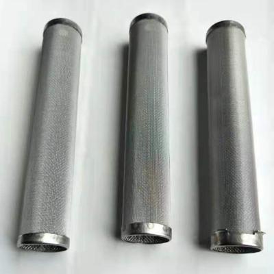 China Hot Selling Kinds Filtration Industry Stainless Steel 304 Woven Wire Mesh Filter Tube Wtih Factory Price for sale