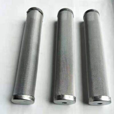 China Sorts Filtration Industry Stainless Steel Metal Wire Perforated Filter Mesh Tube for sale