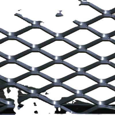 China Plain Weave Powder Coated Expanded Metal In Rhombus Mesh for sale