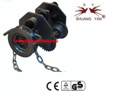 China O trole alinhado operado 3M de 2 toneladas Hand Chain White da viga galvanizou à venda