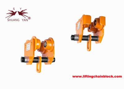 Κίνα Push Beam Lifting Trolley with Low Headroom and 4 Wheels High Quality προς πώληση