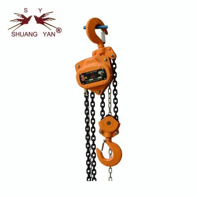 China Vital Type Hand Chain Block, Chain Hoist Motor Mining Lifting Tool for sale