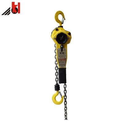 China Grade 80 0.75 Ton Lifting Ratchet Lever Chain Block Hoist for sale