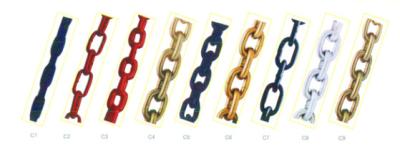 China Multipurpose G80 Lifting Chains Self Colored High Hardness Load Chain zu verkaufen