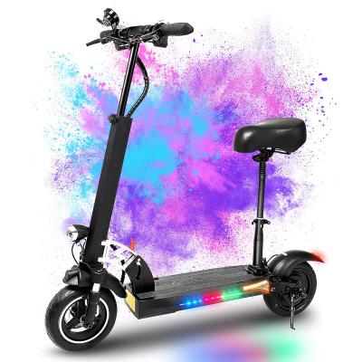 China 2021 Hot Selling High Quality Electric Self-balance Kick Scooters 2021 Electric Adult Scooter Off Road Scooter With LED Light for sale