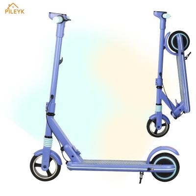 China Factory Wholesale Factory Wholesale Off Road Scooter Pink Wheel Child Electric Kick Scooter Low Battery Protection Fold Adult Kick Scooter for sale