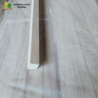 China Create a Chamfered Edge to Protect Corner Concrete Accessories Paulowmia Chamfer Wood Rustication Tape Chamfer Strip for sale