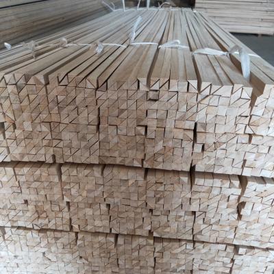 China Create a Chamfered Edge to Protect Paulownia Wood Corner Chamfer Triangle Square Trapezoid Slats Sticks Concrete Strips for sale