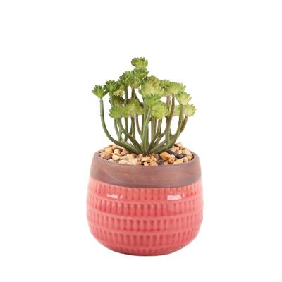 China American Style Colors Pots Cover Kits Small Green Fence Plant Floor Vase Material America Flower Gifts for sale