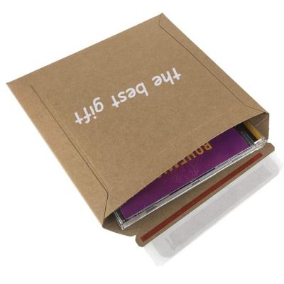 China Durable / Protective / Recyclable Durable Envelope - Box Photo Postcard Envelope White Color Printed Do Not Crease Board Backed Envelopes for sale