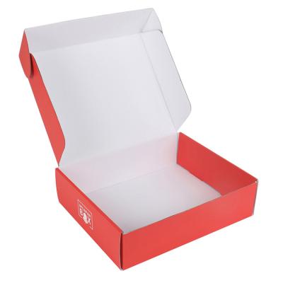 China Recycled Materials 3 Layer E Flute Corrugated Cardboard Hair Product Packaging Custom Folding Gift Paper Cardboard Mailing Box for sale