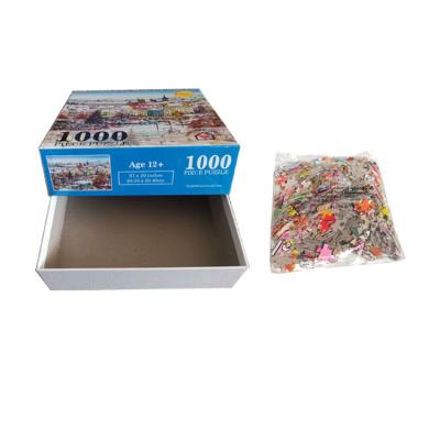 China Cartoon Toy Recycle Paper Jigsaw Puzzle 1000 For Adult for sale