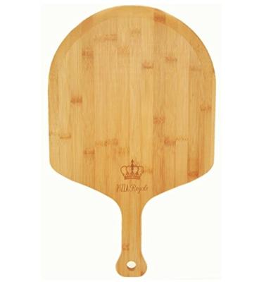 China Sustainable Natural Bamboo Pizza Peel Pizza Paddle for sale