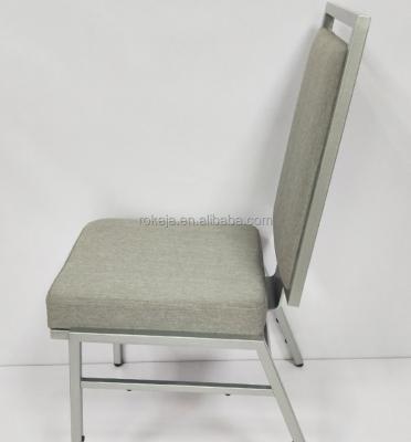 China Modern Design Metal Rocking Chair Steel Cheap Price Banquet Chairs Hotel Stackable Wedding Swing Chair for sale