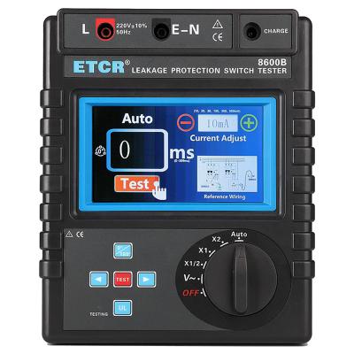 China ETCR8600B Leakage Protection Switch Tester Earth Leakage Circuit Breaker Detector Leakage Protector ETCR8600B for sale