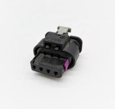 China Automotive 4F0 973 704 1-1718645-1 PA66 4 Pin Waterproof MAP Sensor Automotive Connector for sale