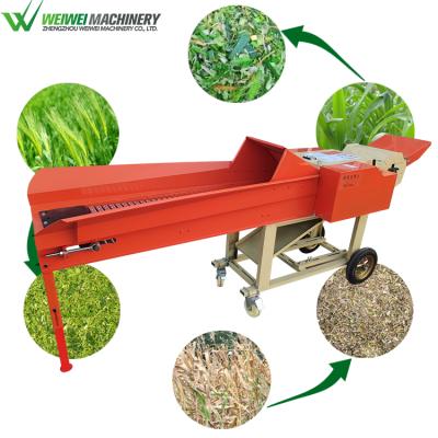 China Feed processing machine Weiwei 9ZR-8T processing electric chaff cutter machine chop prices low sale of new grass animal feed manufacturer for sale