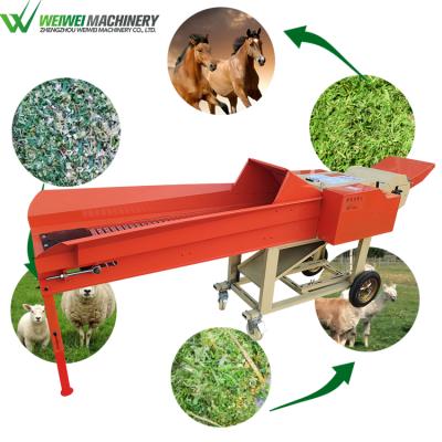 China Feed Processing Machine 9ZR8T Factory Price Cattle Feed Scare Animal Mushroom Straw Small Chaff Cutter Grass Chop Machine for sale