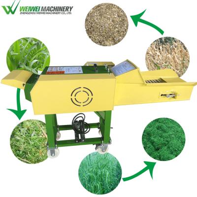 China New Weiwei 3.8T automatic feeding grass feed development machine sale high speed industrial agriculture chaff cutter low prices for sale