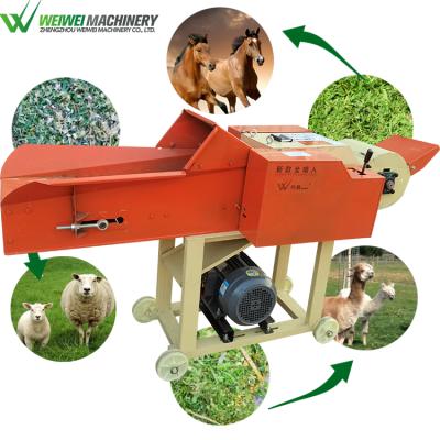 China Feed Processing Machine Weiwei 9ZR-3 Factory Direct Commercial Sale Chaff Cutter Grass Shredder for sale