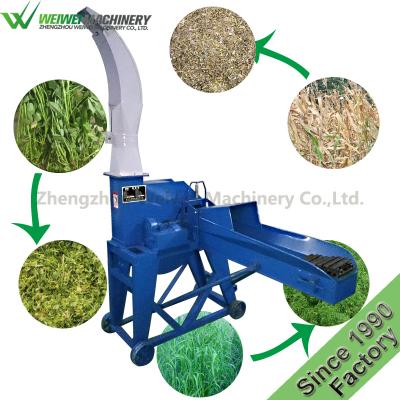 China Grass Cutter for Silage and Feed Animals Weiwei Chaff Cutter American Bison Feed for sale