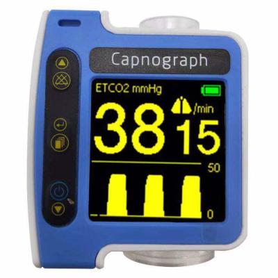 China Monitoreo portátil de Capnógrafo de alta precisión y monitoreo de EtCO2 para EMS en venta