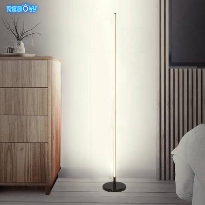 China Floor Standing Lampshade Rebow RGB Colorful Led Corner Lamp Corner Floor Lamp Colorful RGB for sale