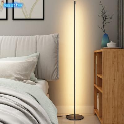 China Floor standing modern home deco Rebow DropShipping arc RGB led corner lamp corner floor lamp for sale