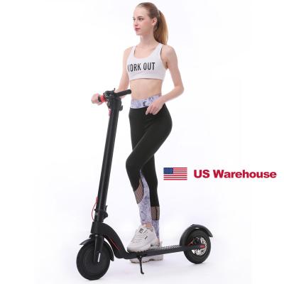 China USA unisex warehouse in original 350W current electric scooter X7 dropshipping 8.5 inch folding 2 wheeler electric scooters for sale