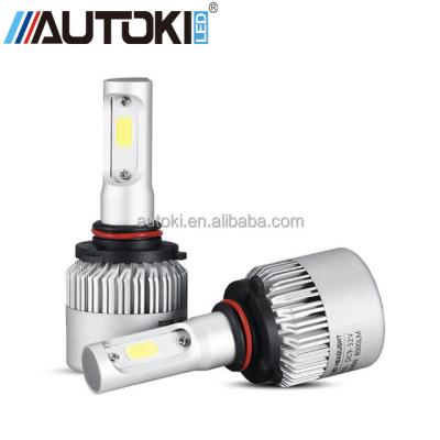 China 2016 High Quality Led Headlight New Arrival S2 72W 8000LM COB LED Headlight 9005/HB3 IP65 Car LED Headlight Bulbs for sale