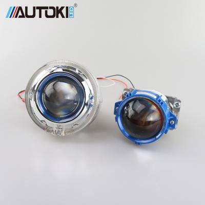 China Autoki 2017 New Bi-xenon Super Brightness 5000K High Low Beam Bi Led Projector Lens 2.8 Inch for sale