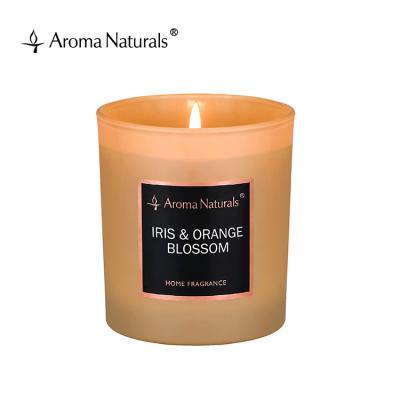 China Crystal Scented Candles Scented Glass Natural Products Aroma Birthdays Candle Friendly Scent Smokeless Candle for sale