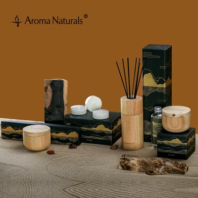 China Home Fragrance and Home Decoration Aroma Naturals Scented Wax Luxury Premium Scented Candles Private Label Tea Scented Candle for sale