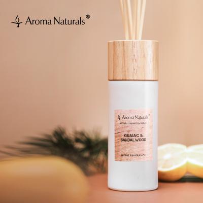 China Natural Cedarwood Fragrance Aroma Diffuser Tubular Reed Stick Diffuser Home Decoration Home Aroma Diffuser for sale