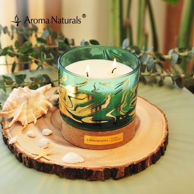 China Home Fragrance and Glass Scented Candle Aroma Decoration Eco-Friendly Natural Scented Candles Natural Soybean for sale