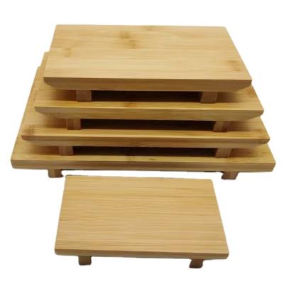 China Sustainable Bamboo Sushi Plate Sushi Tray Cutting Board Sushi Making Tools for sale