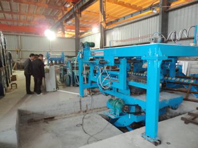 China Galvanized Cut To Length Machines , High Speed Cutting Machine With 2MM Thick for sale