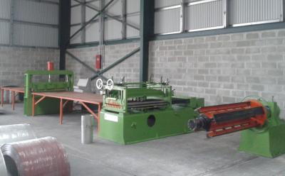 China CR Steel Straightening Machine With 1250mm Width , 30m/min Line Speed for sale