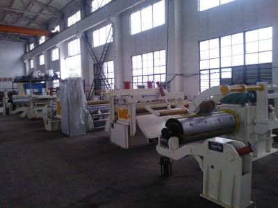 China HRC Automatic Steel Slitting Machine For Stainless Steel , Galvanized ZJX-3X1600 for sale