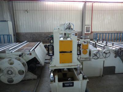 China Full Automatic Metal Slitting Machine For CR / HR Steel , 0-120m/min Line Speed for sale