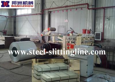 China 15t Steel Cut To Length Machine With Cutter And Leveler For HR / CR for sale