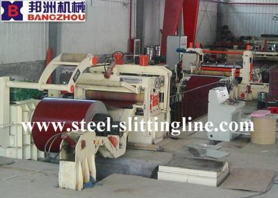 China Full Automatic Steel Coil Slitting Line Of Steel Slitter Machine 1600mm Width for sale