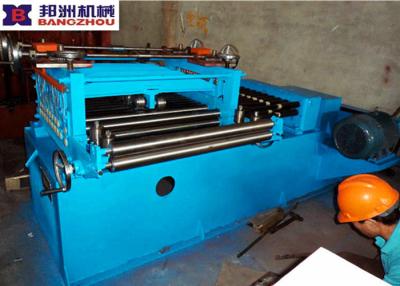 China Simple Galvanized Steel Straightening Machine With Driving Device for sale