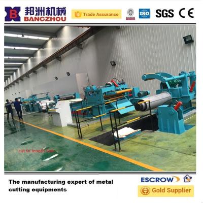 China High Speed Cut to Length line Machine Uncoil Straightening Steel for sale