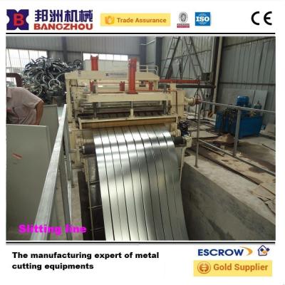 China Galvanized 8MT Simple Steel Coil Slitting Machine 9crsi For Steel Coil for sale