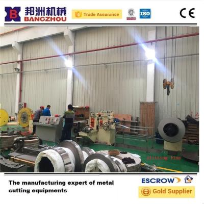 China Professional Roll Slitting Machine Silicon Metal Steel Coils for sale